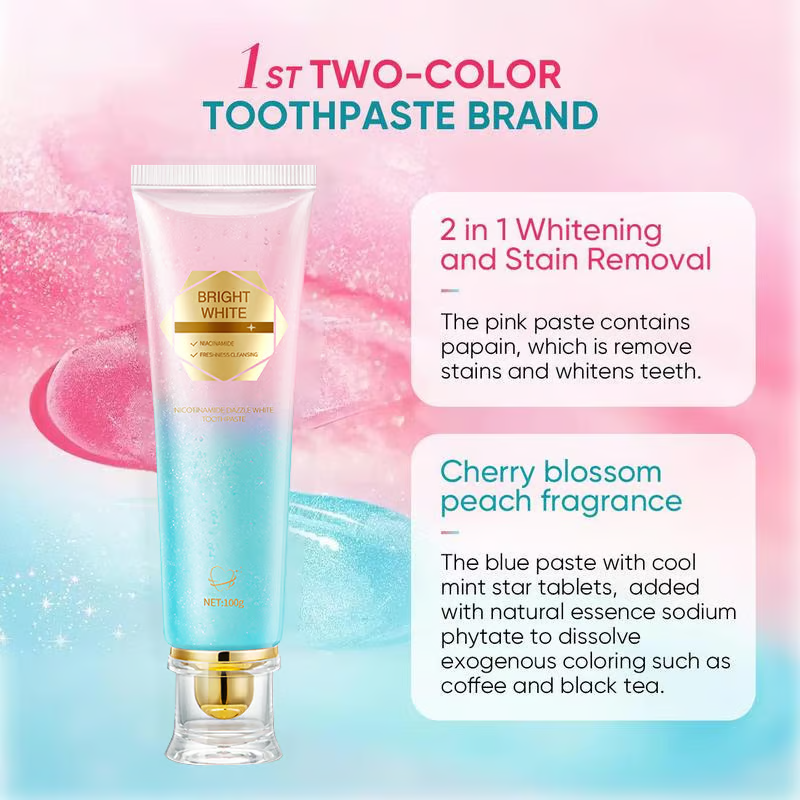 ✨ 🦷 Niacinamide Whitening Toothpaste - For Healthier, Whiter Teeth!