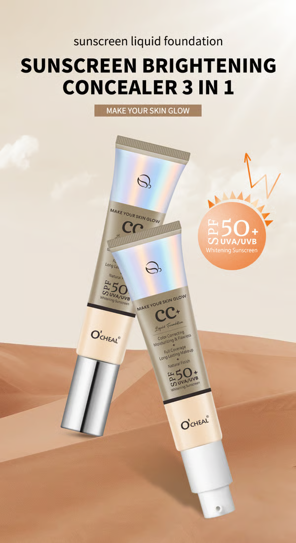 Luxe Brush Foundation - SPF50+（Perfect for every age group）