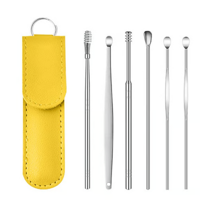 🏅Innovative Spring EarWax Cleaner Tool Set