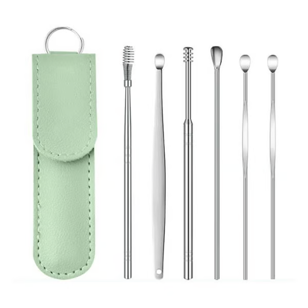 🏅Innovative Spring EarWax Cleaner Tool Set