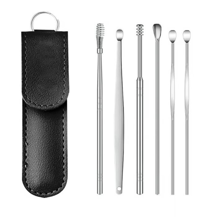 🏅Innovative Spring EarWax Cleaner Tool Set