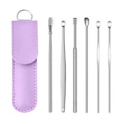 🏅Innovative Spring EarWax Cleaner Tool Set