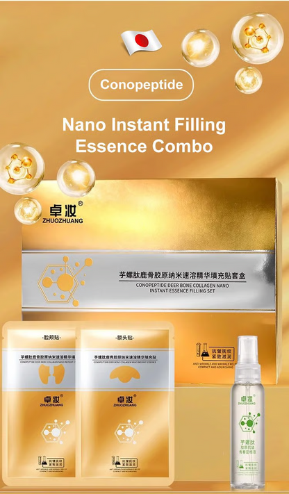🔥[20 years younger after use] Spiral Peptide Deer Bone Collagen Essence Kit🔥