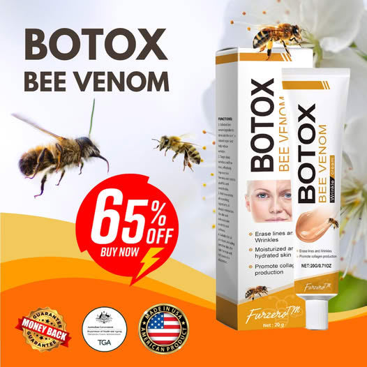 👨‍⚕️👨‍⚕️ Made and Shipped from US✅  Botox Bee Venom Wrinkle Removal Cream- LAST DAY 80% OFF