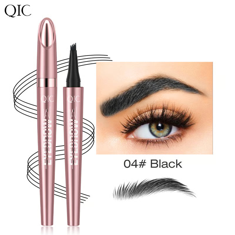 🔥BUY 1 GET 1 FREE --First special offer in 2026🔥Waterproof Micro-Fork Eyebrow Pencil, Long-Lasting Brow Pen for Natural Hair-Like Strokes