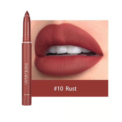 💄Say Goodbye to Smudges! 💄 Rotating Matte Lipstick Pencils – Long-Lasting, Sharpenable & On Sale Now!