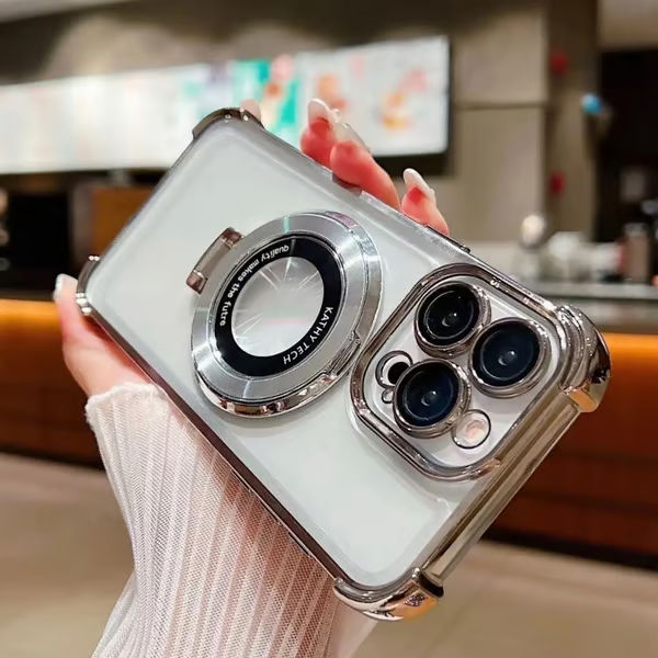🔥Airbag Four Corners Anti-Drop Magnetic Bracket Case Cover for iPhone📱