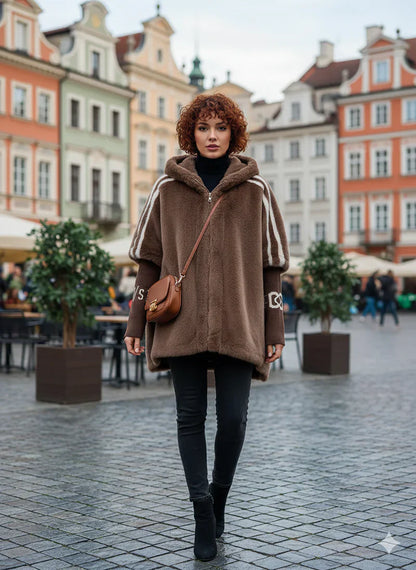 Oversized Faux Fur Winter Coat