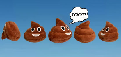 🎁Lowest price ever💥Funny Talking Poop Plush Toy – Makes Fart Sounds!