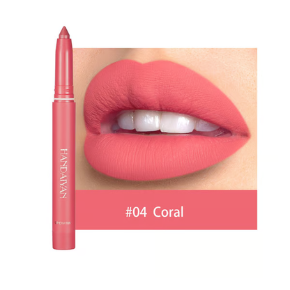 💄Say Goodbye to Smudges! 💄 Rotating Matte Lipstick Pencils – Long-Lasting, Sharpenable & On Sale Now!