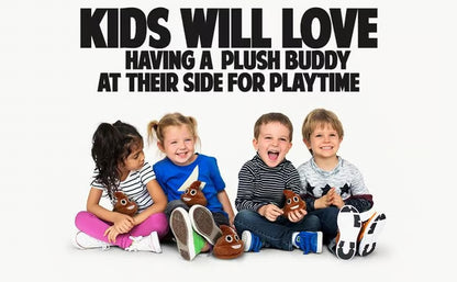 🎁Lowest price ever💥Funny Talking Poop Plush Toy – Makes Fart Sounds!