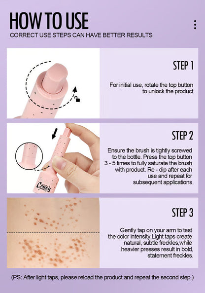 🔥faux freckle stamp - natural-looking🔥