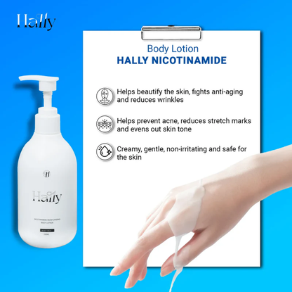 🔥Original Hally Niacinamide Whitening Body Lotion🔥